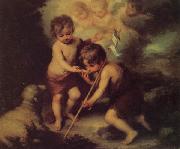 Bartolome Esteban Murillo Children with a Shell china oil painting reproduction